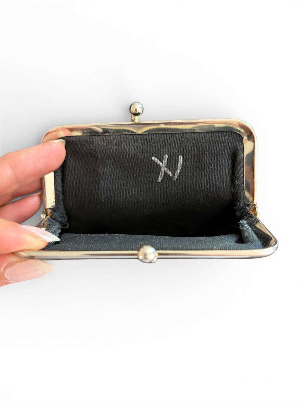 Vintage Buxton Tan Leather Kiss-Lock Coin Purse - Picture 13 of 14